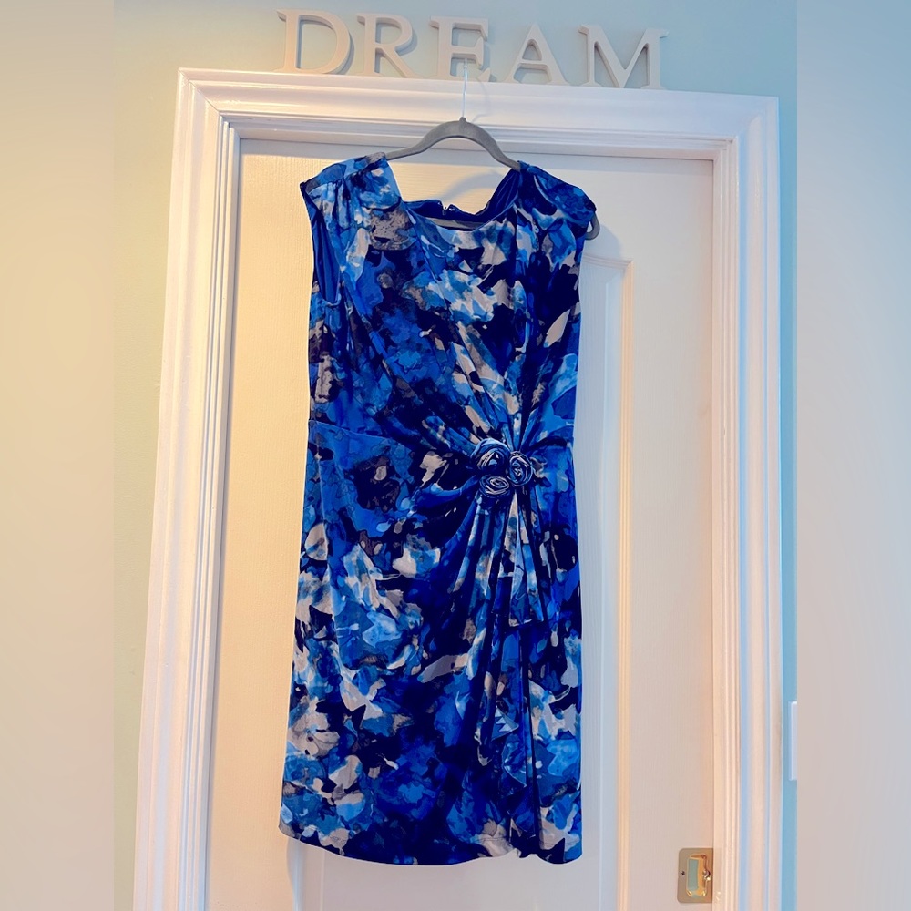 JNY Blue Chromatic Dress
